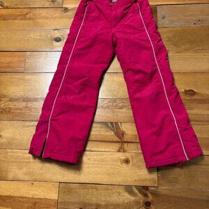 Youth Girls 10/12 Waterproof Snow/Ski Pants